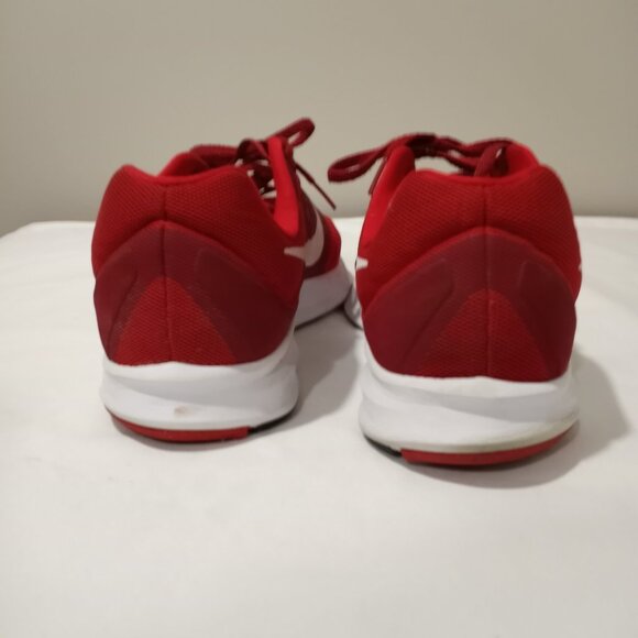 NIKE DOWNSHOIFTER 4 RED RUNNING SHOES MENS SIZE 13 - Picture 4 of 8